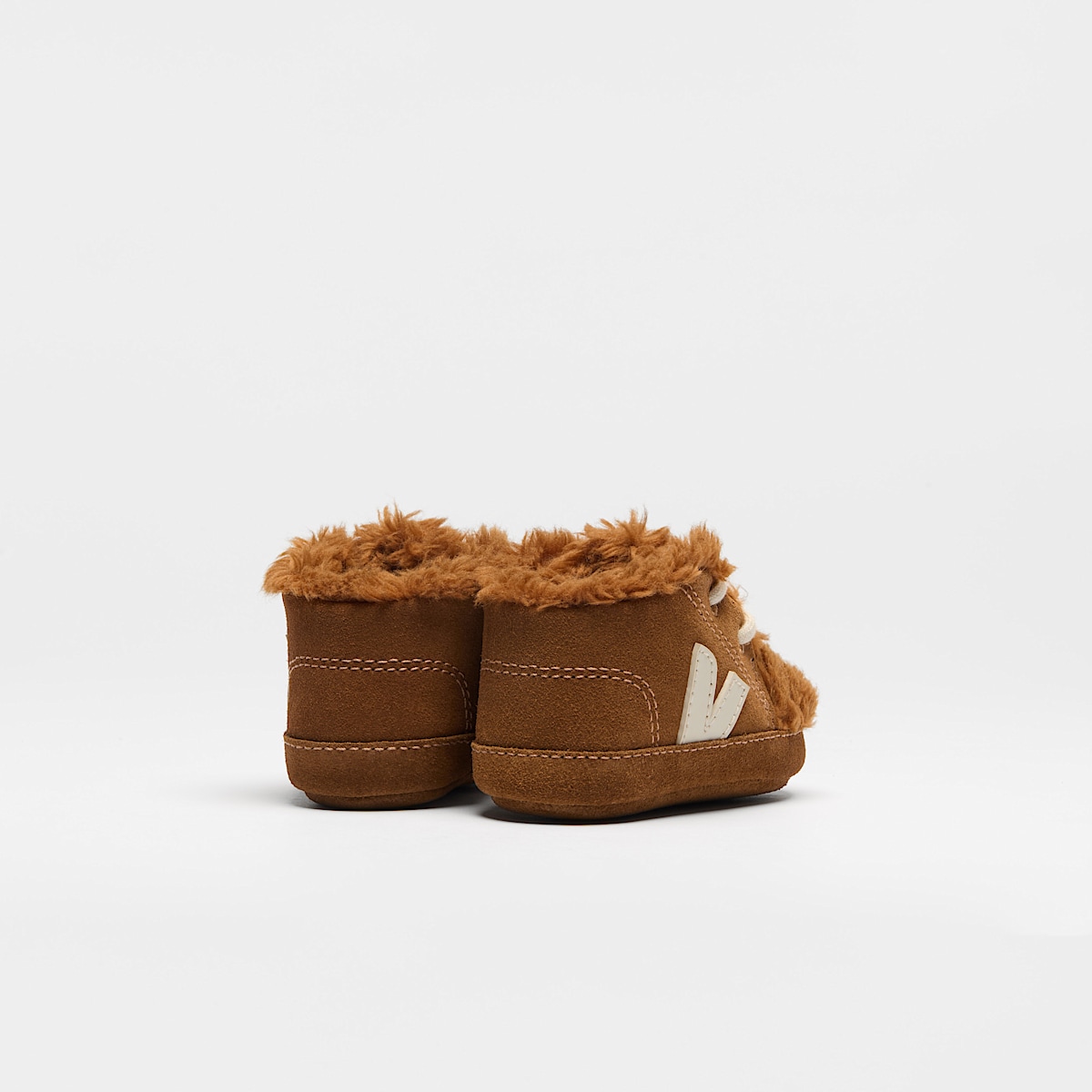 BABY FURED SUEDE COGNAC PIERRE - Image 3