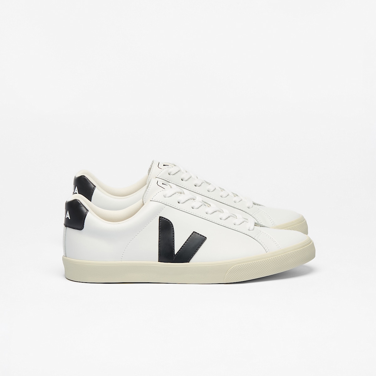 ESPLAR LEATHER WHITE BLACK