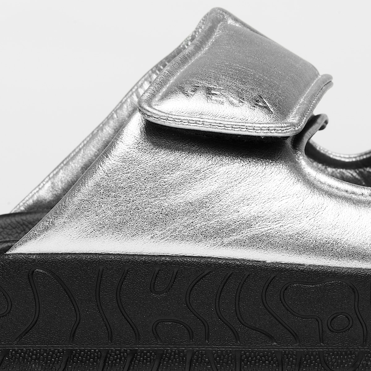 ETNA BOLD LEATHER SILVER - Image 3