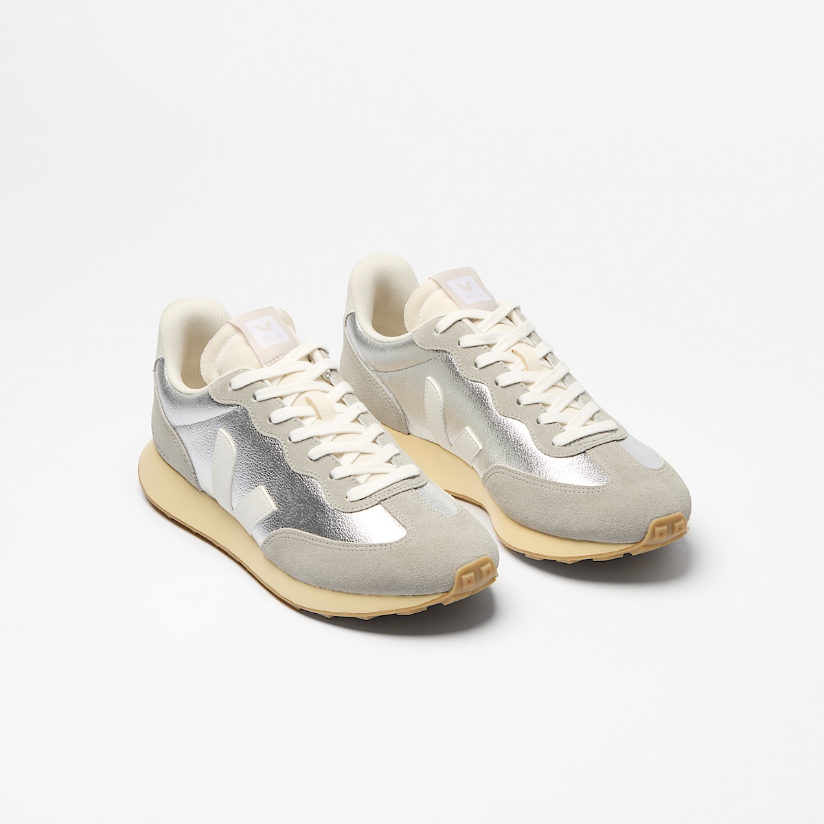 RIO BRANCO II LEATHER SILVER OXFORD GREY WHITE - Image 2
