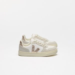 V-10 LEATHER WHITE PLATINE NATURAL