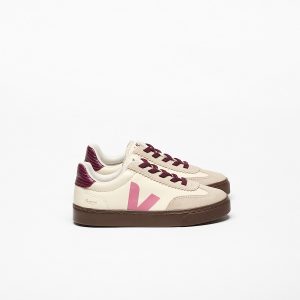 VOLLEY ELASTIC LACES LEATHER VEJA X BONPOINT CASHEW MARY