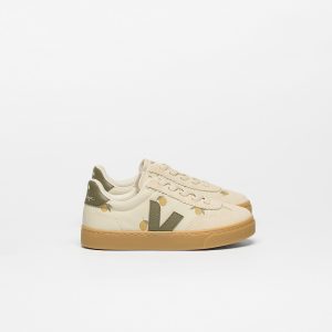 VOLLEY ELASTIC LACES LEATHER VEJA X KONGES SLJD LEMON