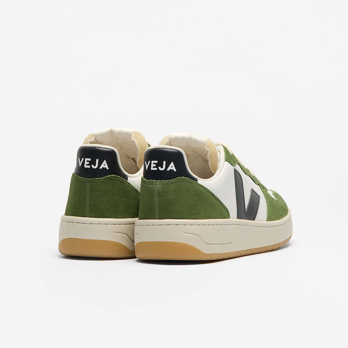 V-10 LEATHER WHITE BLACK MILITAR - Image 3