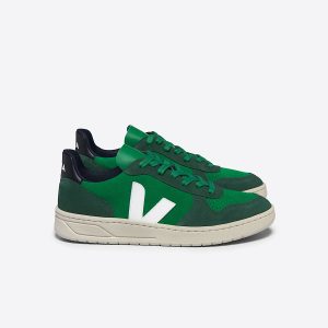 V-10 SUEDE EMERAUDE PIERRE BLACK