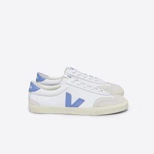 VOLLEY CANVAS WHITE AQUA