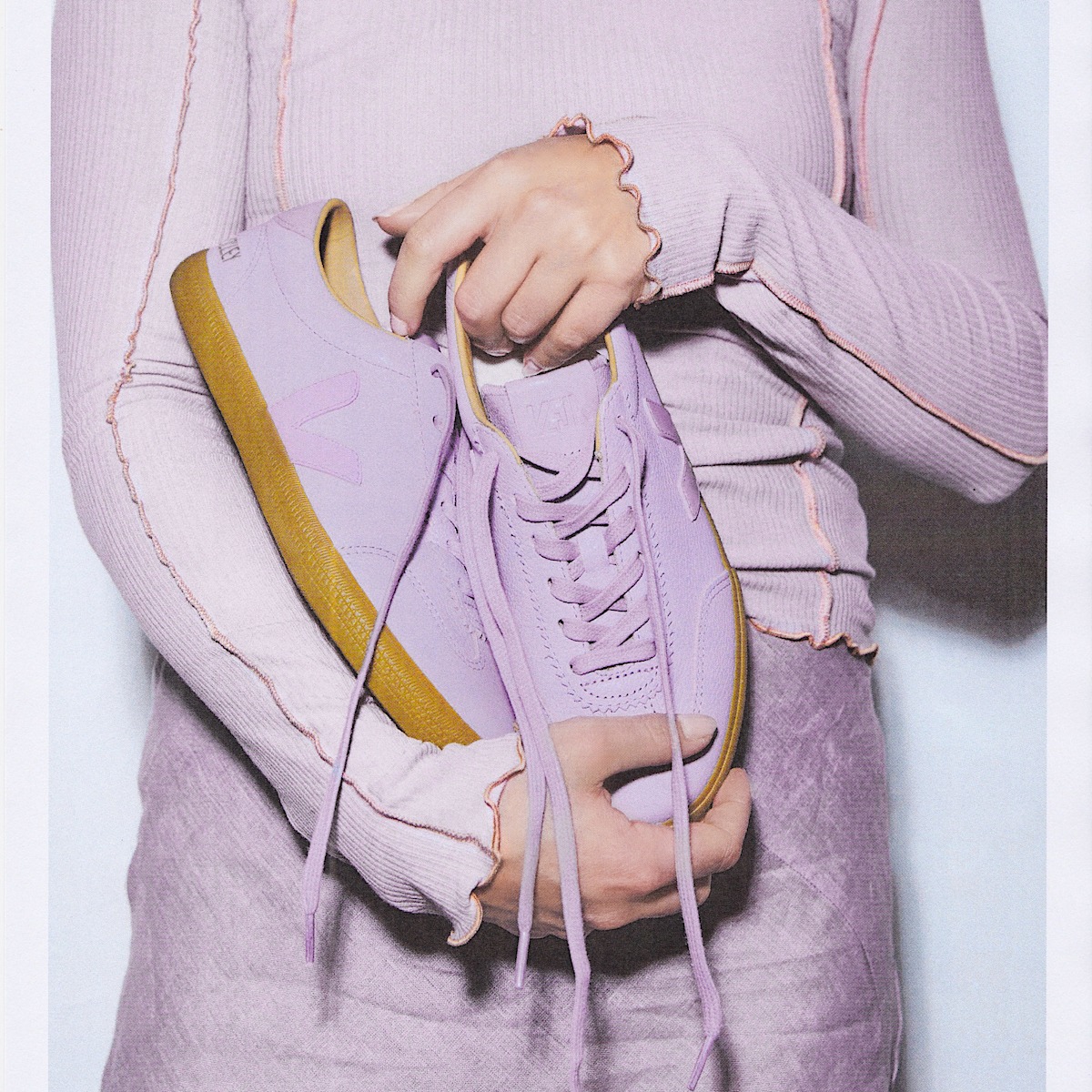 VOLLEY SIGNATURE GRAINED OILED LEATHER ORCHID - Image 5