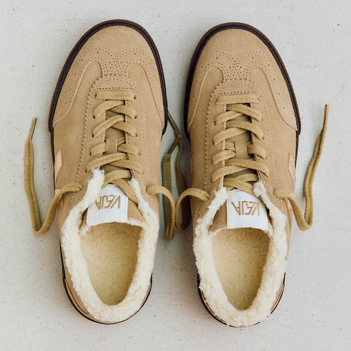 VOLLEY FURED SUEDE DUNE PLATINE EAGLE - Image 4