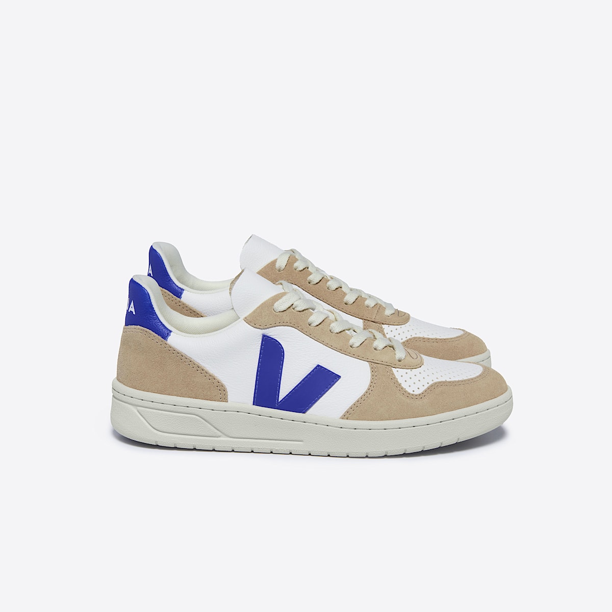 V-10 LEATHER WHITE PAROS SAHARA