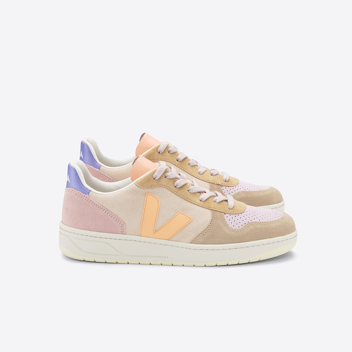 V-10 SUEDE MULTICO PEACH