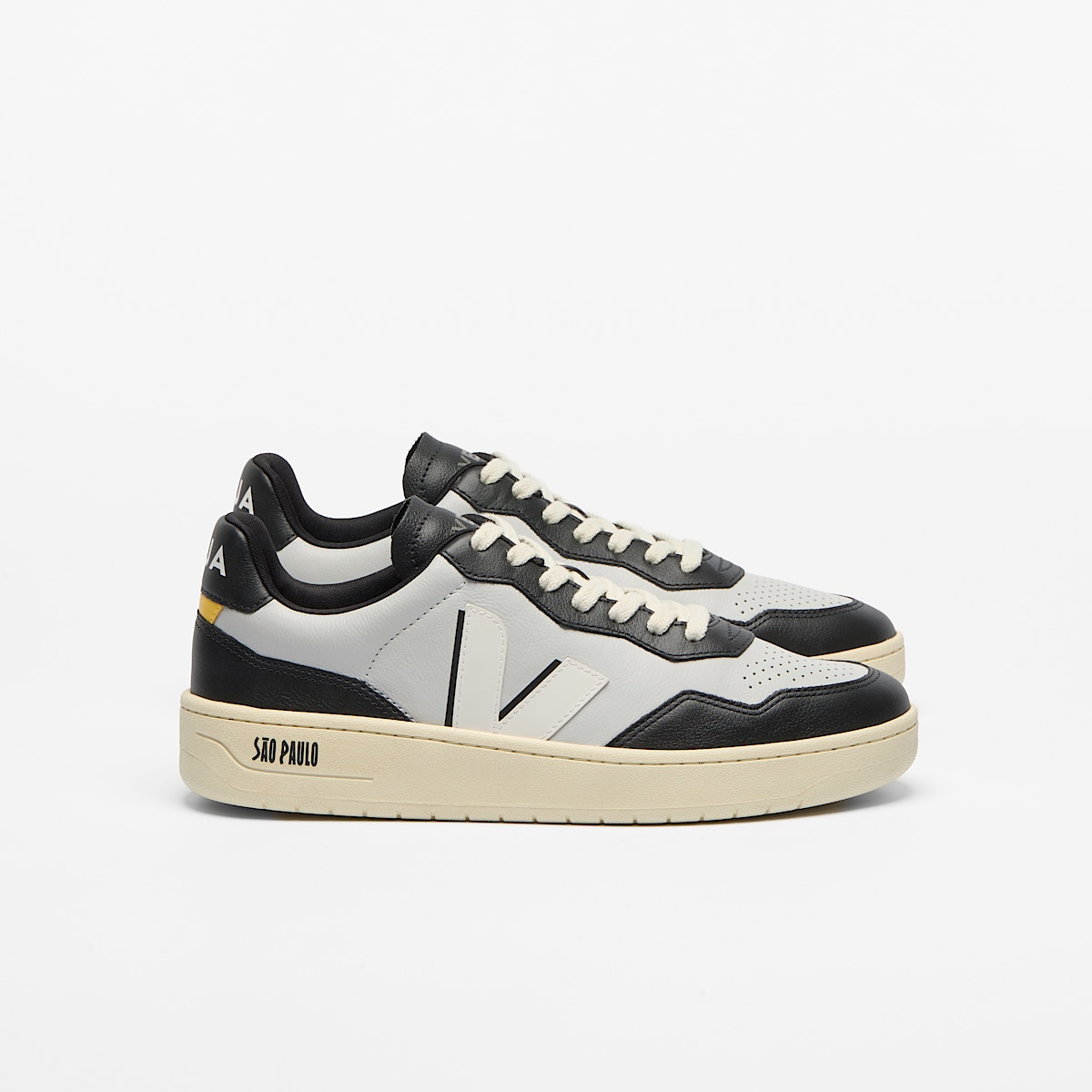 V-90 LEATHER SO PAULO LIGHT GREY WHITE